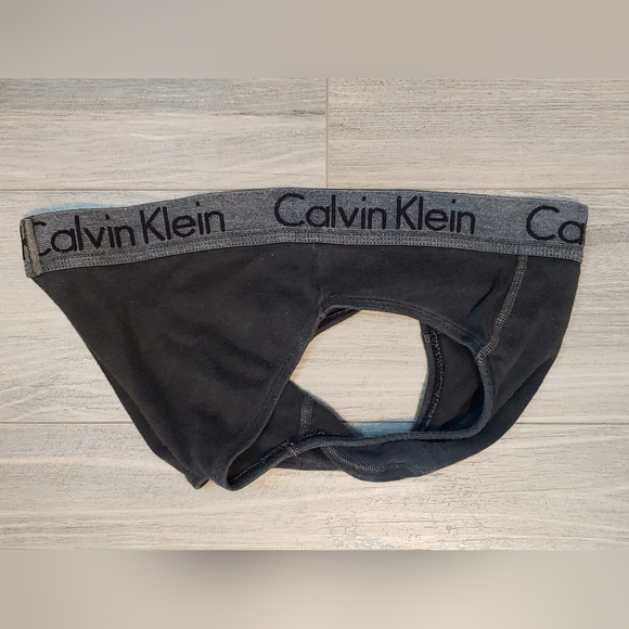 Good Used Condition Men's CALVIN KLEIN Black Hip Brief Size Medium - Picture 6 of 11